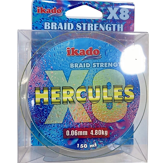 İkado Hercules 0,06 mm 4.80 Kg Çekerli İp Misina (Sarı Renk)