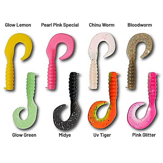 Hanfish Gurt 4,5cm LRF Silikon Yem Mix-1 Paket 8 Adet