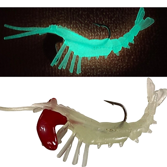 Katta Karides 7 Cm 15 Gr Silikon Yem (Glow)