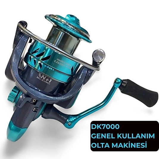 Haut Ton DK 7000 Genel Kullanım Olta Makinesi 3+1 BB Tekne ve Kıyı Avına Uygun