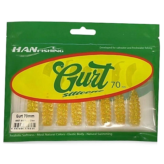 Hanfish Gurt 7cm LRF Silikon Yem - Teke Glow