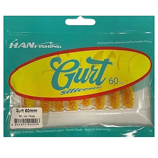 Hanfish Gurt 6cm LRF Silikon Yem - Torya
