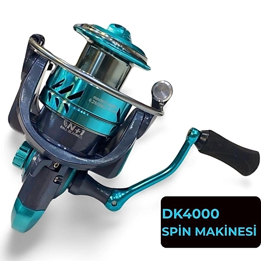 Haut Ton DK 4000 Spin Olta Makinesi 3+1 BB Hafif Güçlü Makine