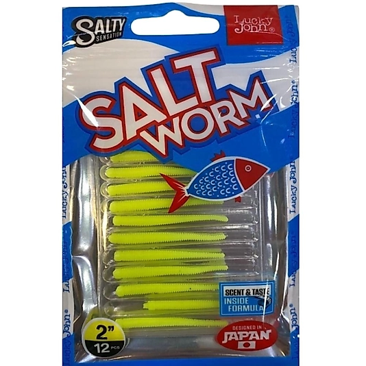 Lucky John Salt Worm Lrf Silikonu