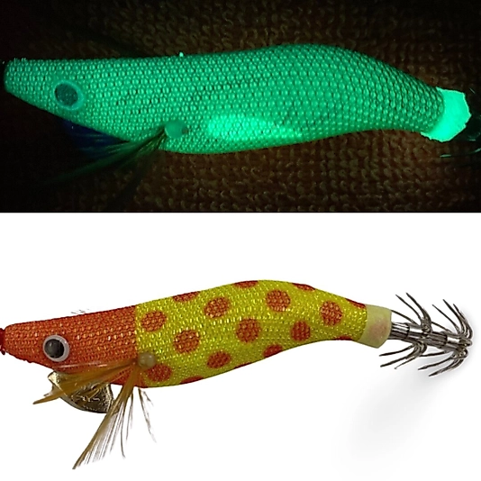 Katta İKA 9 Cm 8,5 Gr Glow Kalamar ve Sübye Zokası
