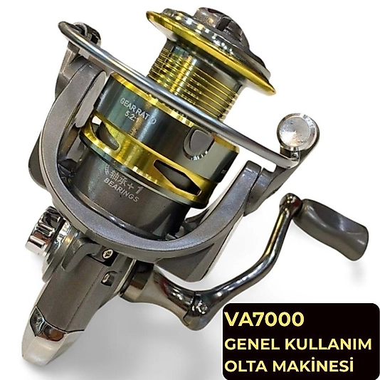 Haut Ton VA 7000 Genel Kullanım ve Tekne Olta Makinesi 3+1BB