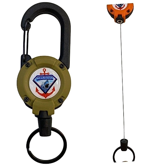 Megalodon Çelik Telli Karabinalı Balıkçı Yoyo Aparatı